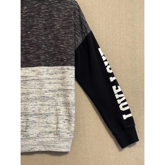 Flirtitude Active Sweatshirt Women's Small Black and Gray - Picture 11 of 11